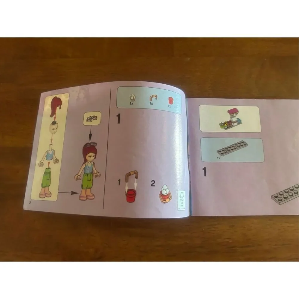 LEGO Friends Mia's Roadster #41091 Instruction Manual Only (6018)